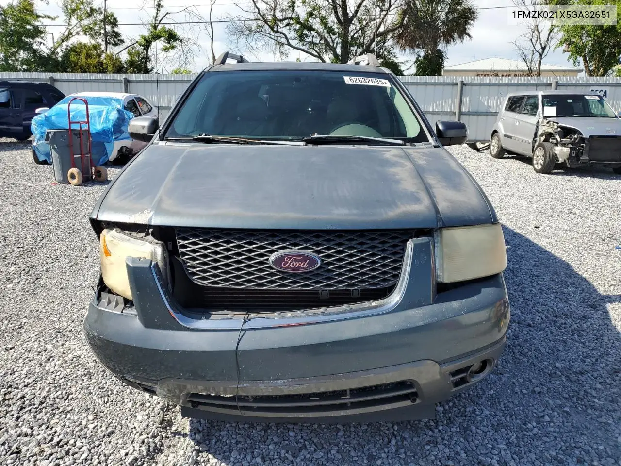 2005 Ford Freestyle Sel VIN: 1FMZK021X5GA32651 Lot: 62632635