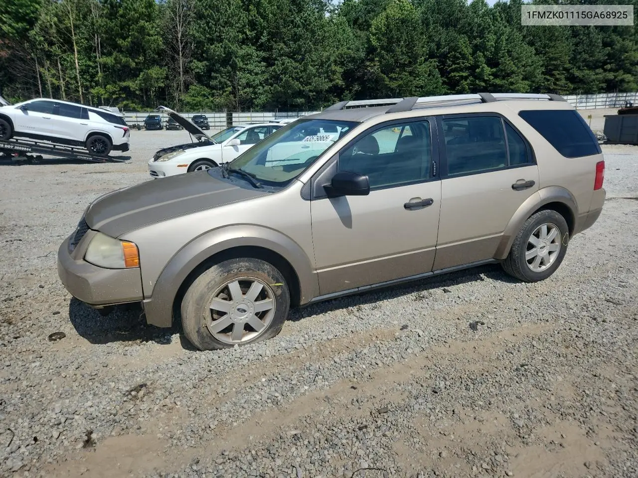 2005 Ford Freestyle Se VIN: 1FMZK01115GA68925 Lot: 63579865