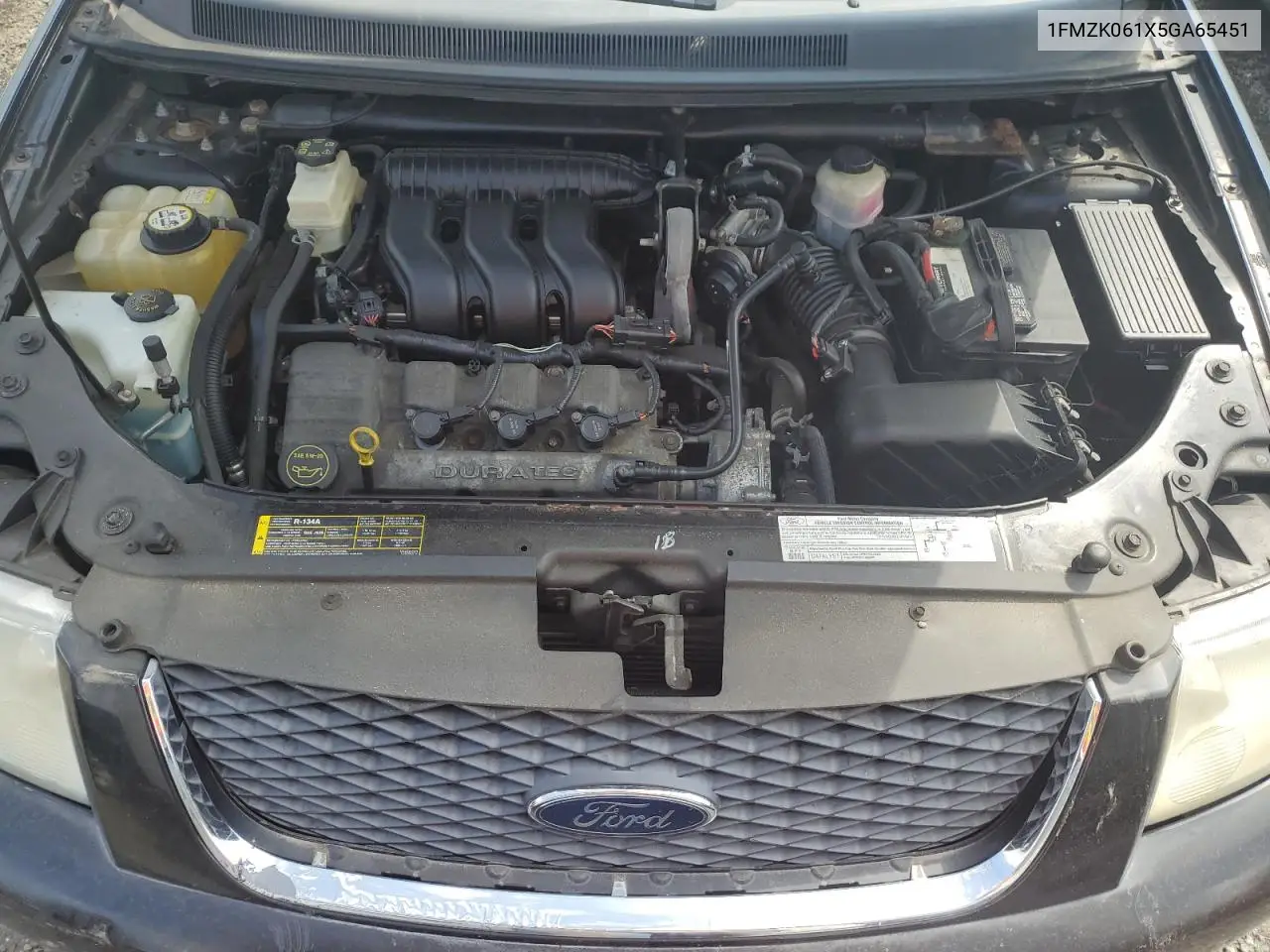 2005 Ford Freestyle Limited VIN: 1FMZK061X5GA65451 Lot: 64420555