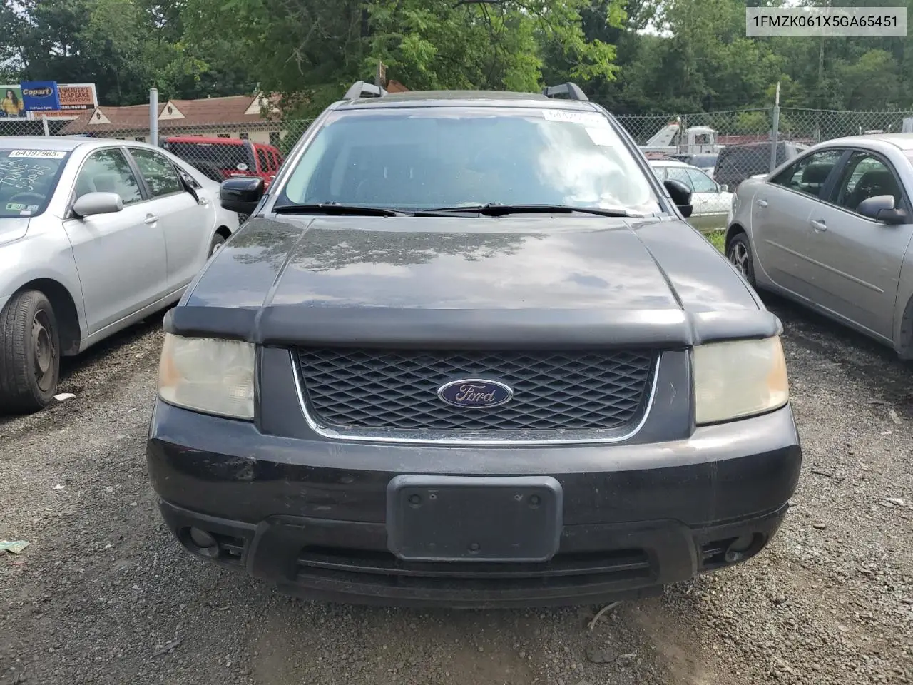 2005 Ford Freestyle Limited VIN: 1FMZK061X5GA65451 Lot: 64420555