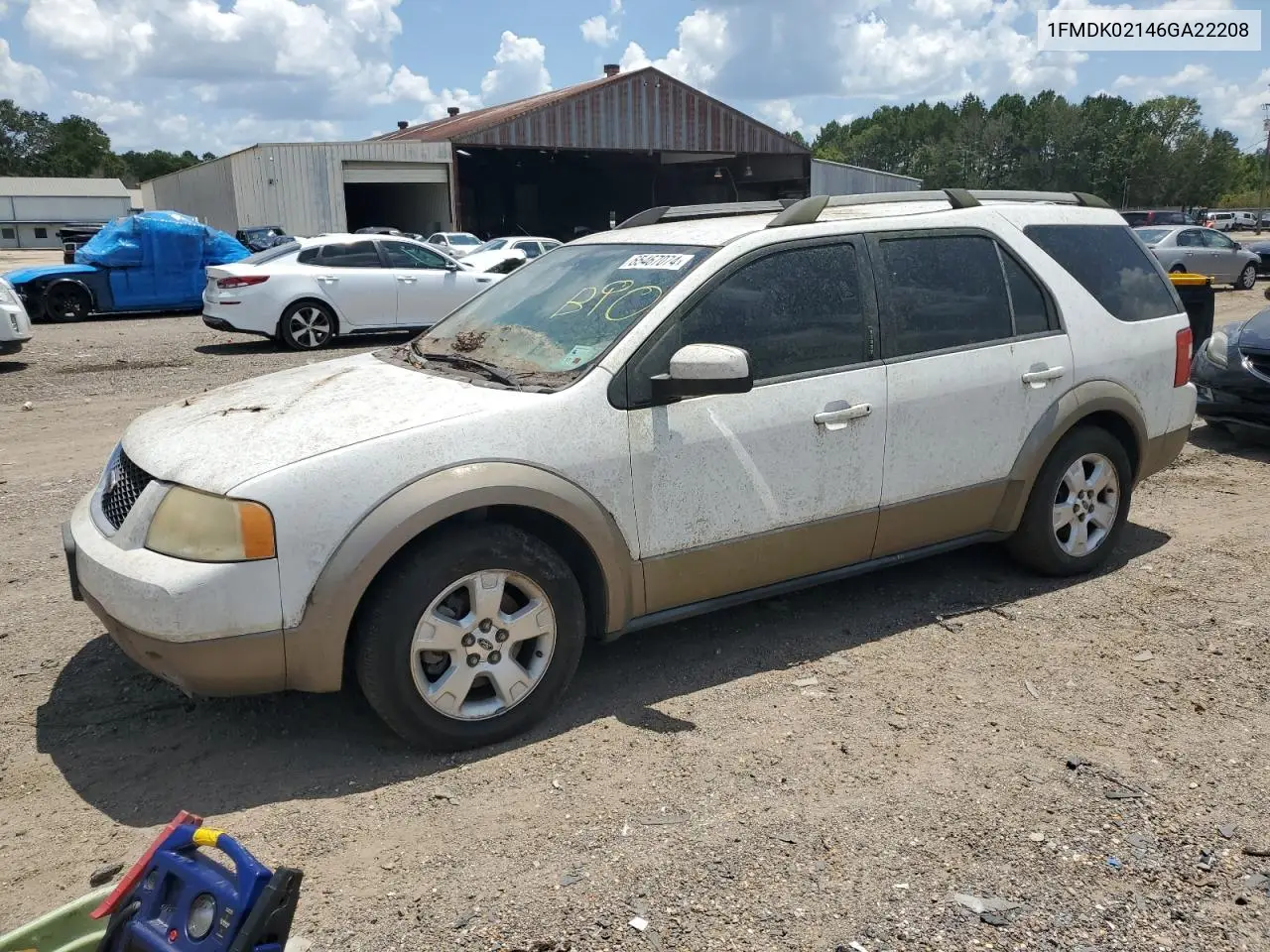 2006 Ford Freestyle Sel VIN: 1FMDK02146GA22208 Lot: 48487445
