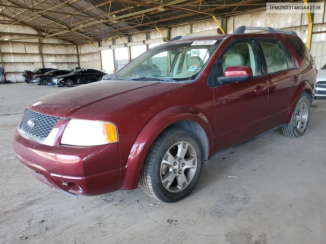 2006 Ford Freestyle Limited VIN: 1FMZK03146GA42138 Lot: 52175675