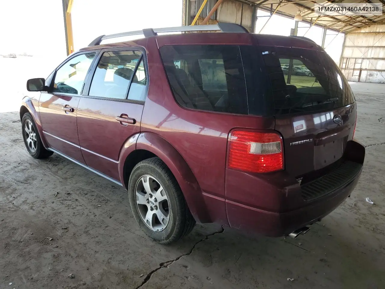 2006 Ford Freestyle Limited VIN: 1FMZK03146GA42138 Lot: 52175675