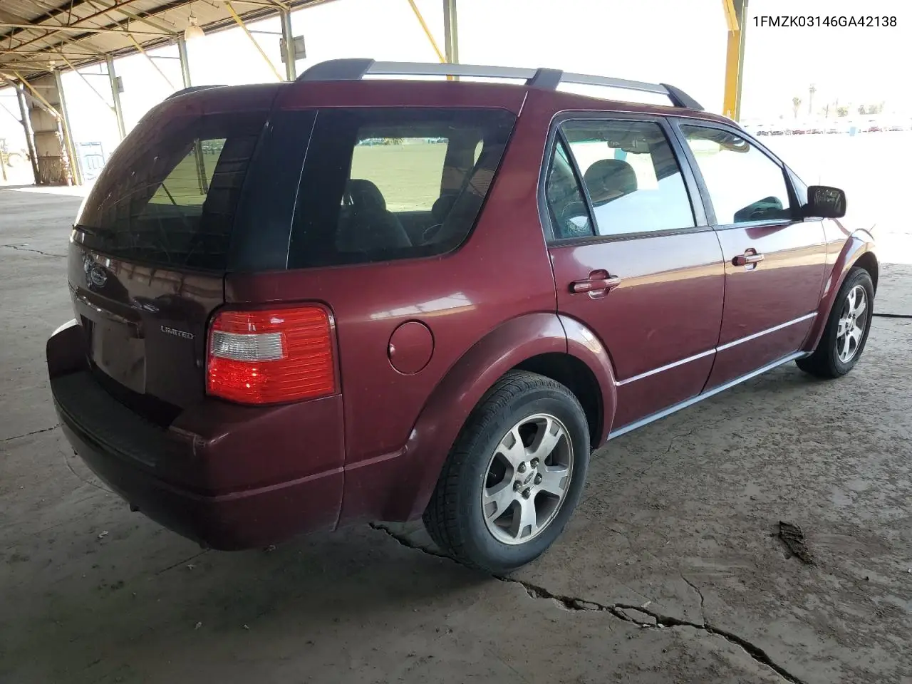 2006 Ford Freestyle Limited VIN: 1FMZK03146GA42138 Lot: 52175675