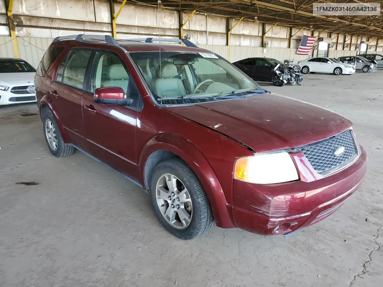 2006 Ford Freestyle Limited VIN: 1FMZK03146GA42138 Lot: 52175675