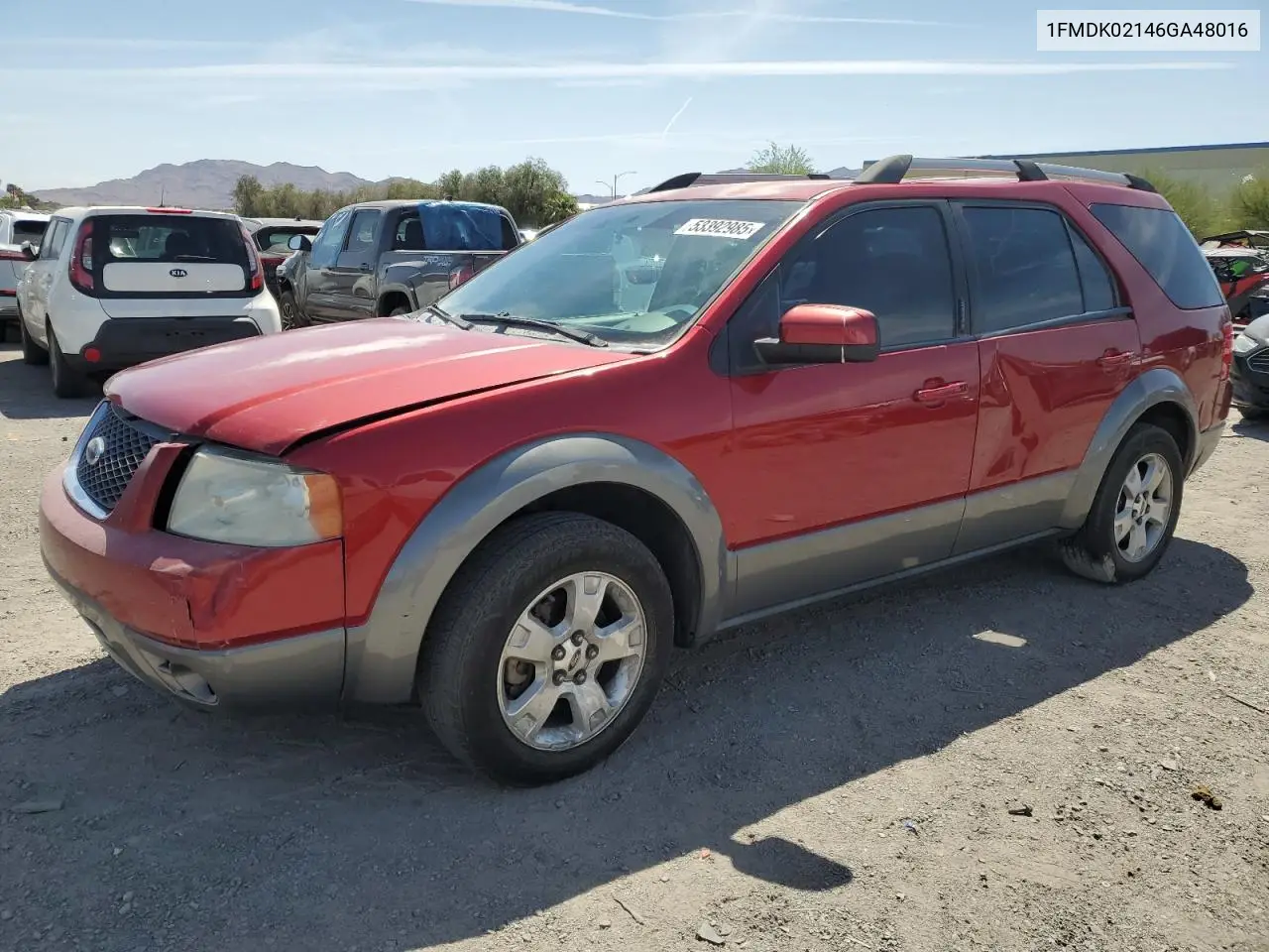 2006 Ford Freestyle Sel VIN: 1FMDK02146GA48016 Lot: 53392985