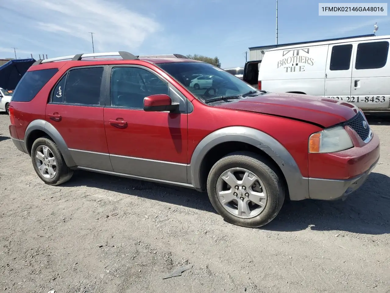 2006 Ford Freestyle Sel VIN: 1FMDK02146GA48016 Lot: 53392985