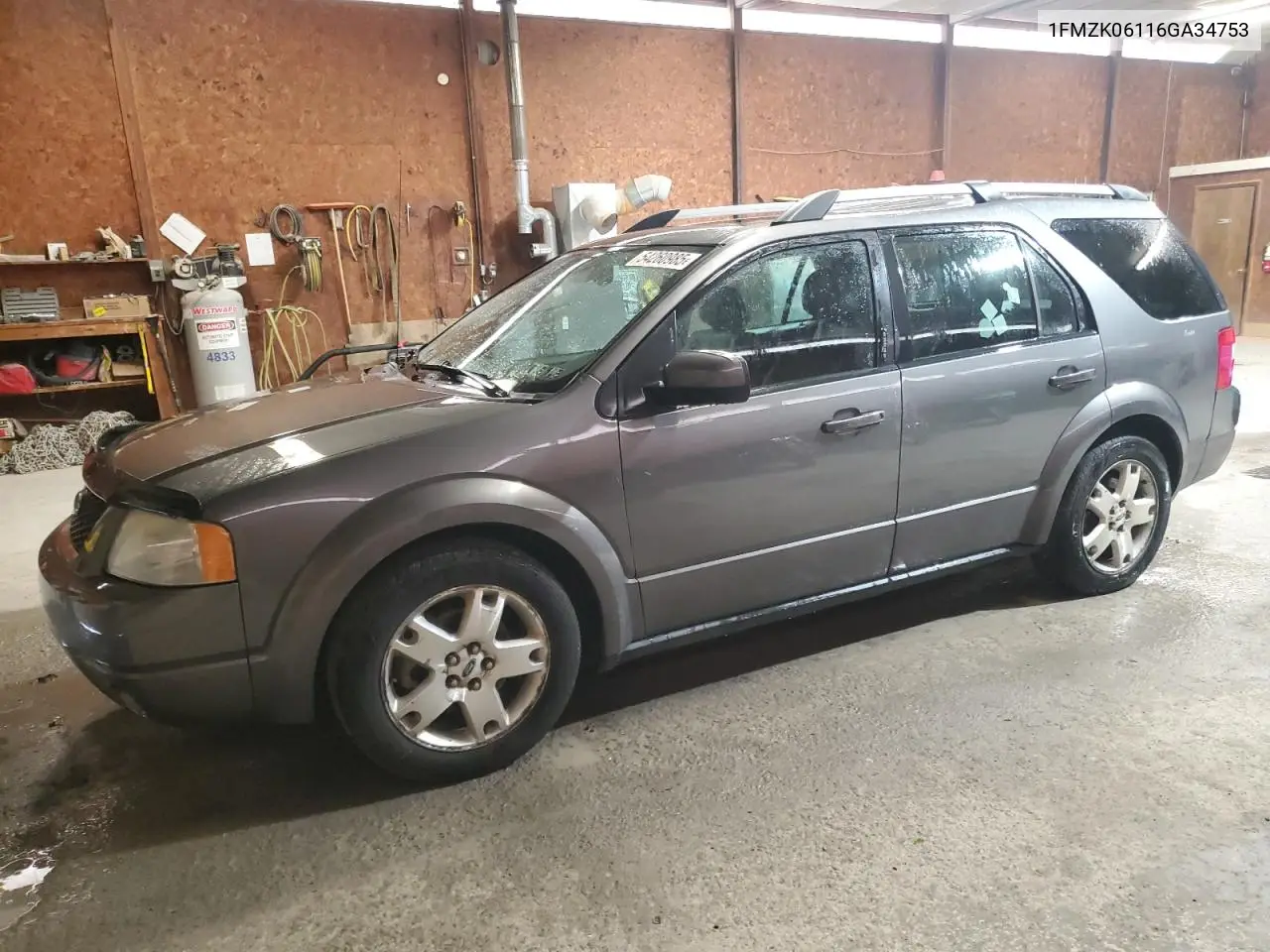 2006 Ford Freestyle Limited VIN: 1FMZK06116GA34753 Lot: 54260985