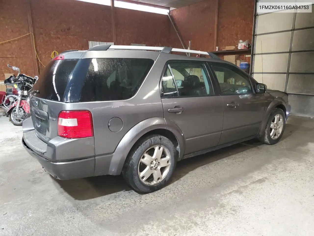 2006 Ford Freestyle Limited VIN: 1FMZK06116GA34753 Lot: 54260985