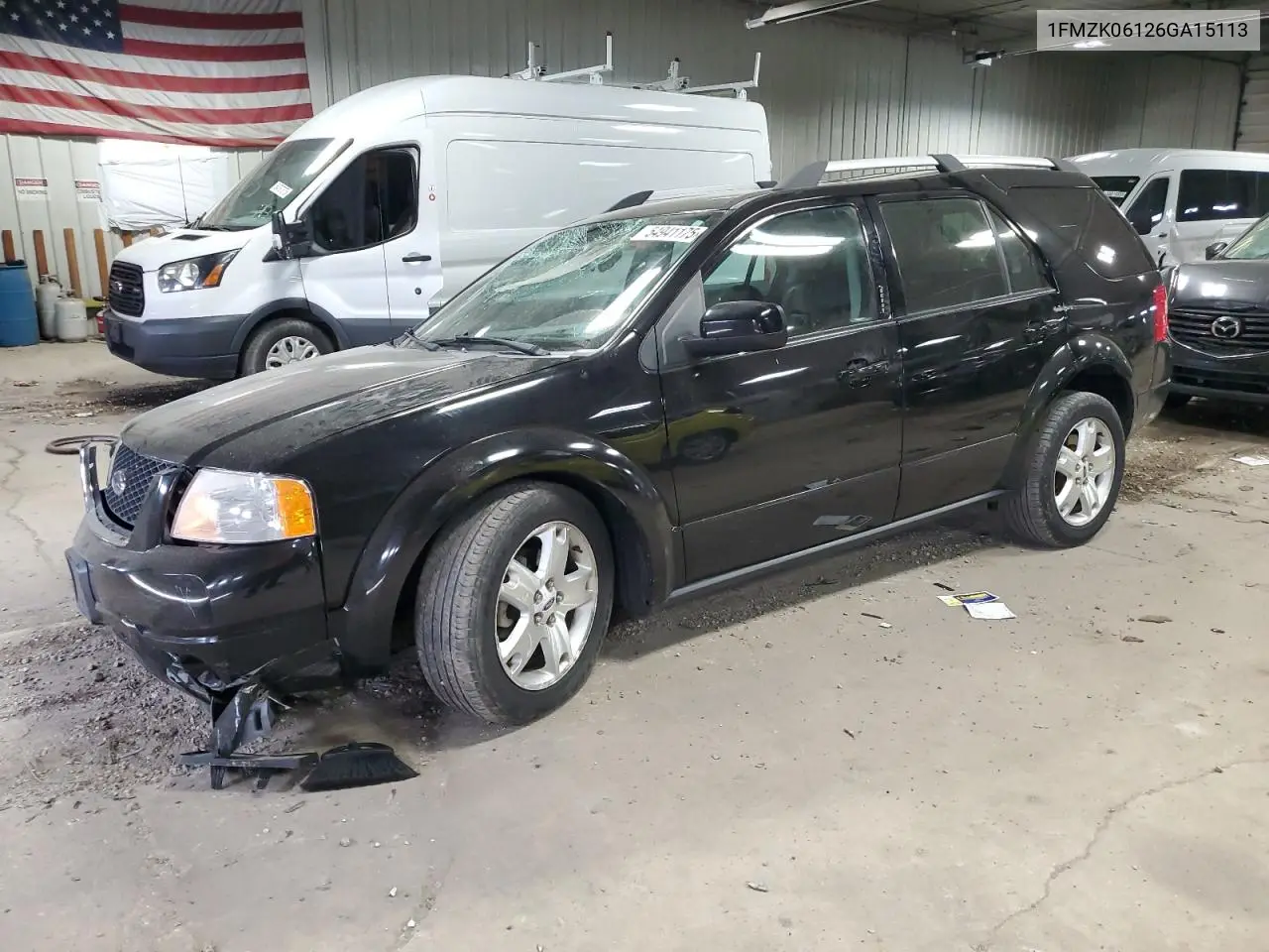 2006 Ford Freestyle Limited VIN: 1FMZK06126GA15113 Lot: 54941175
