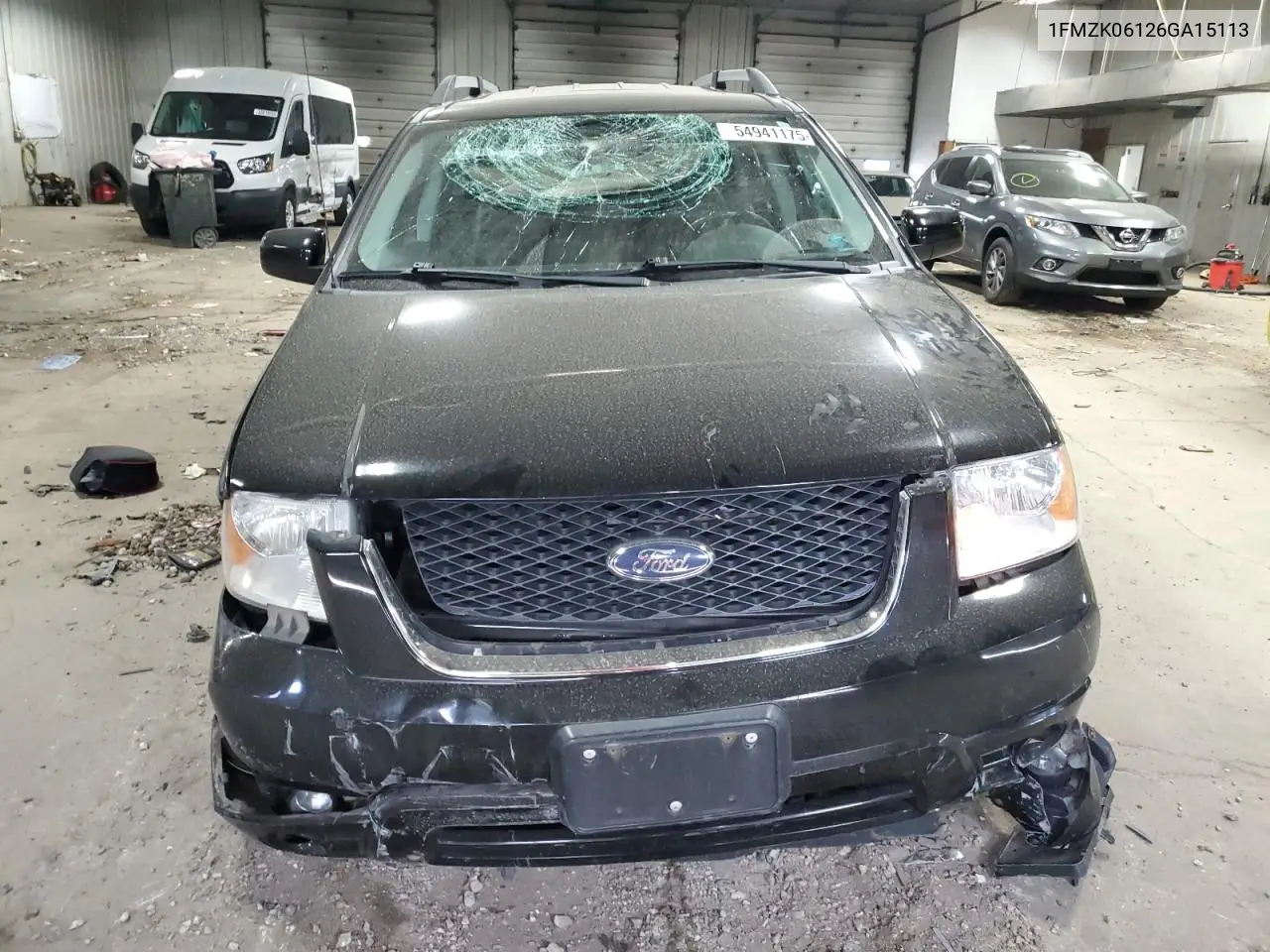 2006 Ford Freestyle Limited VIN: 1FMZK06126GA15113 Lot: 54941175