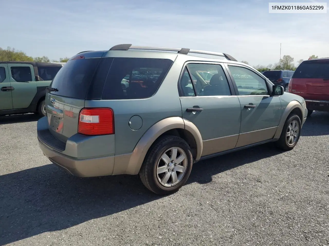 2006 Ford Freestyle Se VIN: 1FMZK01186GA52299 Lot: 55414125