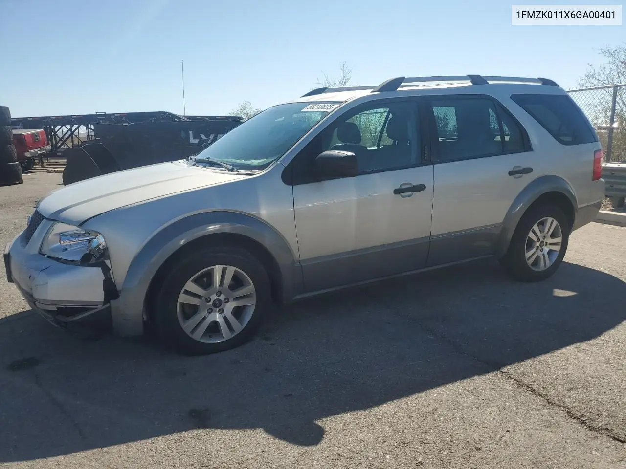 2006 Ford Freestyle Se VIN: 1FMZK011X6GA00401 Lot: 56218835
