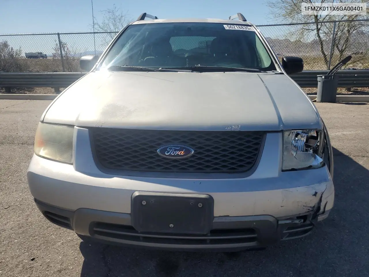 2006 Ford Freestyle Se VIN: 1FMZK011X6GA00401 Lot: 56218835