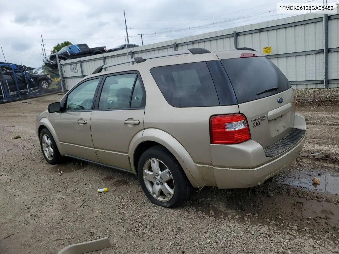 2006 Ford Freestyle Limited VIN: 1FMDK06126GA05482 Lot: 56470935
