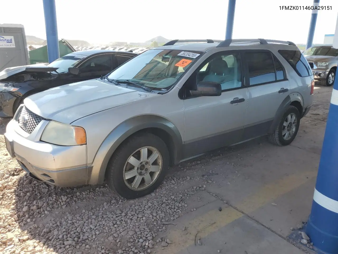 2006 Ford Freestyle Se VIN: 1FMZK01146GA29151 Lot: 58204255