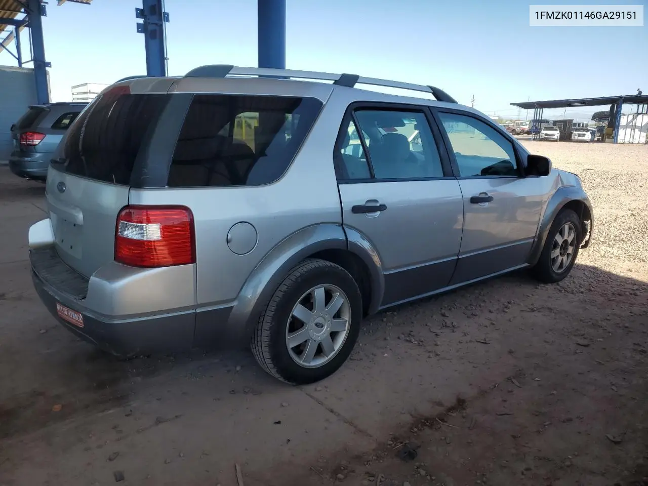 2006 Ford Freestyle Se VIN: 1FMZK01146GA29151 Lot: 58204255