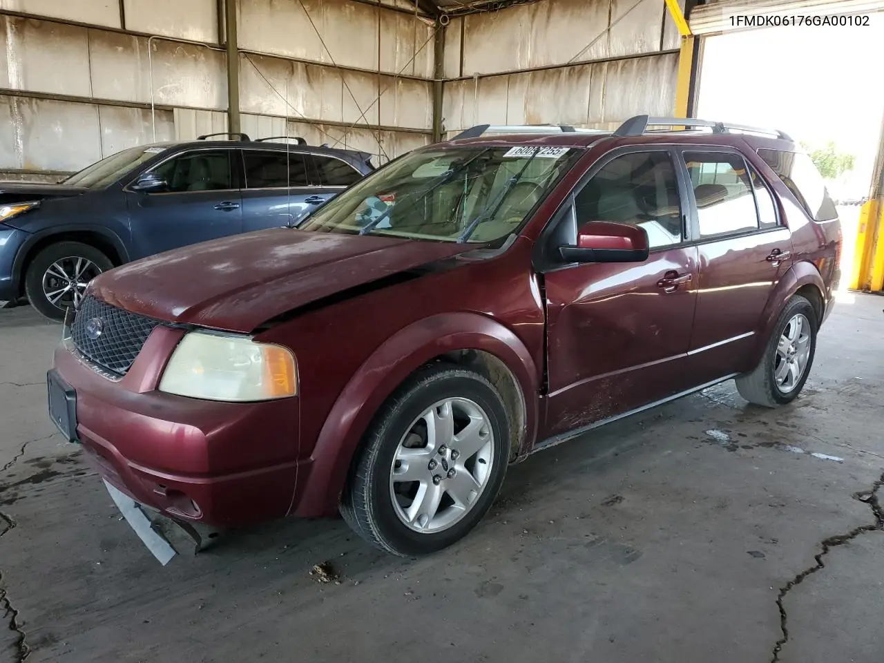 2006 Ford Freestyle Limited VIN: 1FMDK06176GA00102 Lot: 60097255