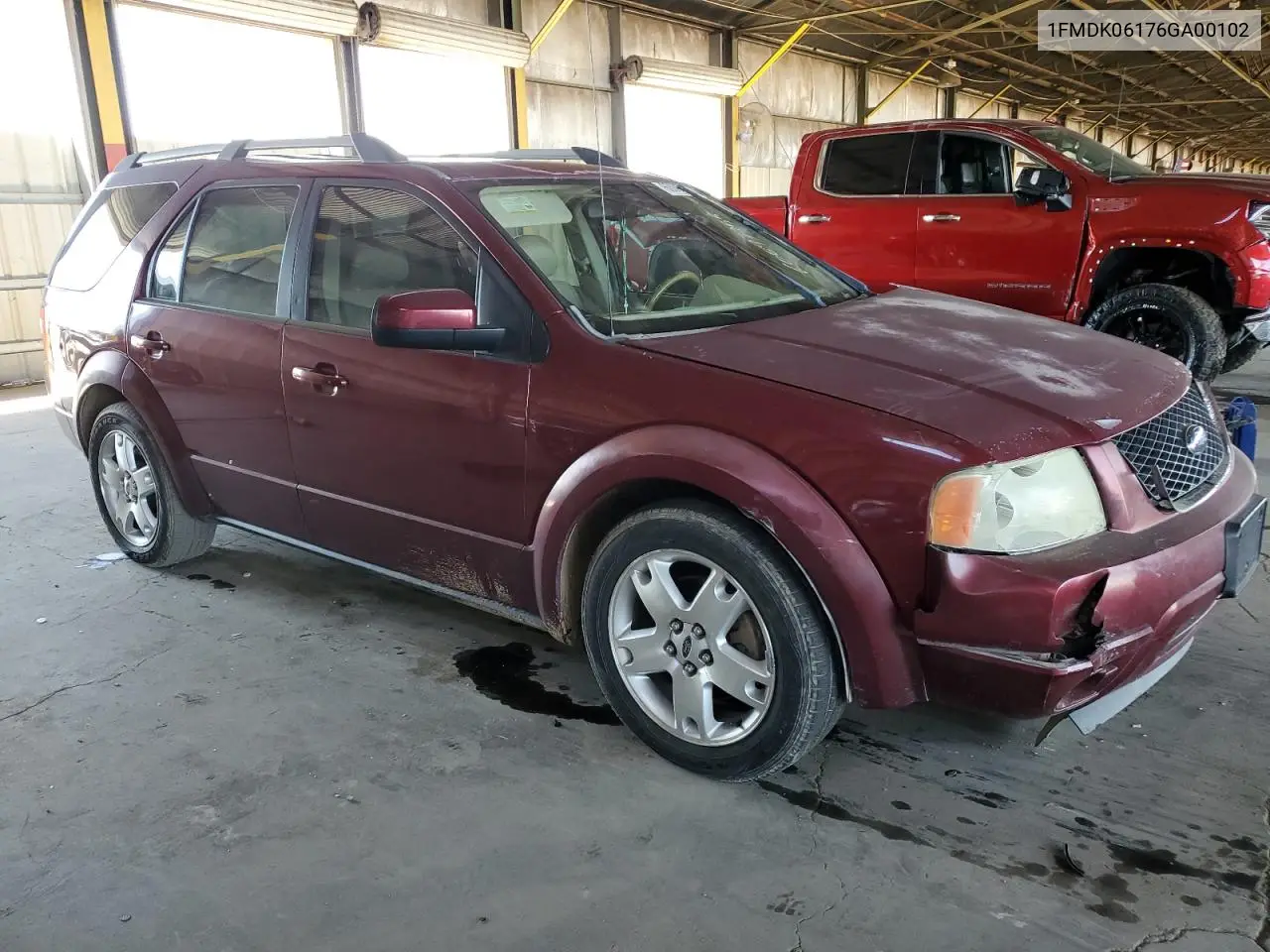2006 Ford Freestyle Limited VIN: 1FMDK06176GA00102 Lot: 60097255