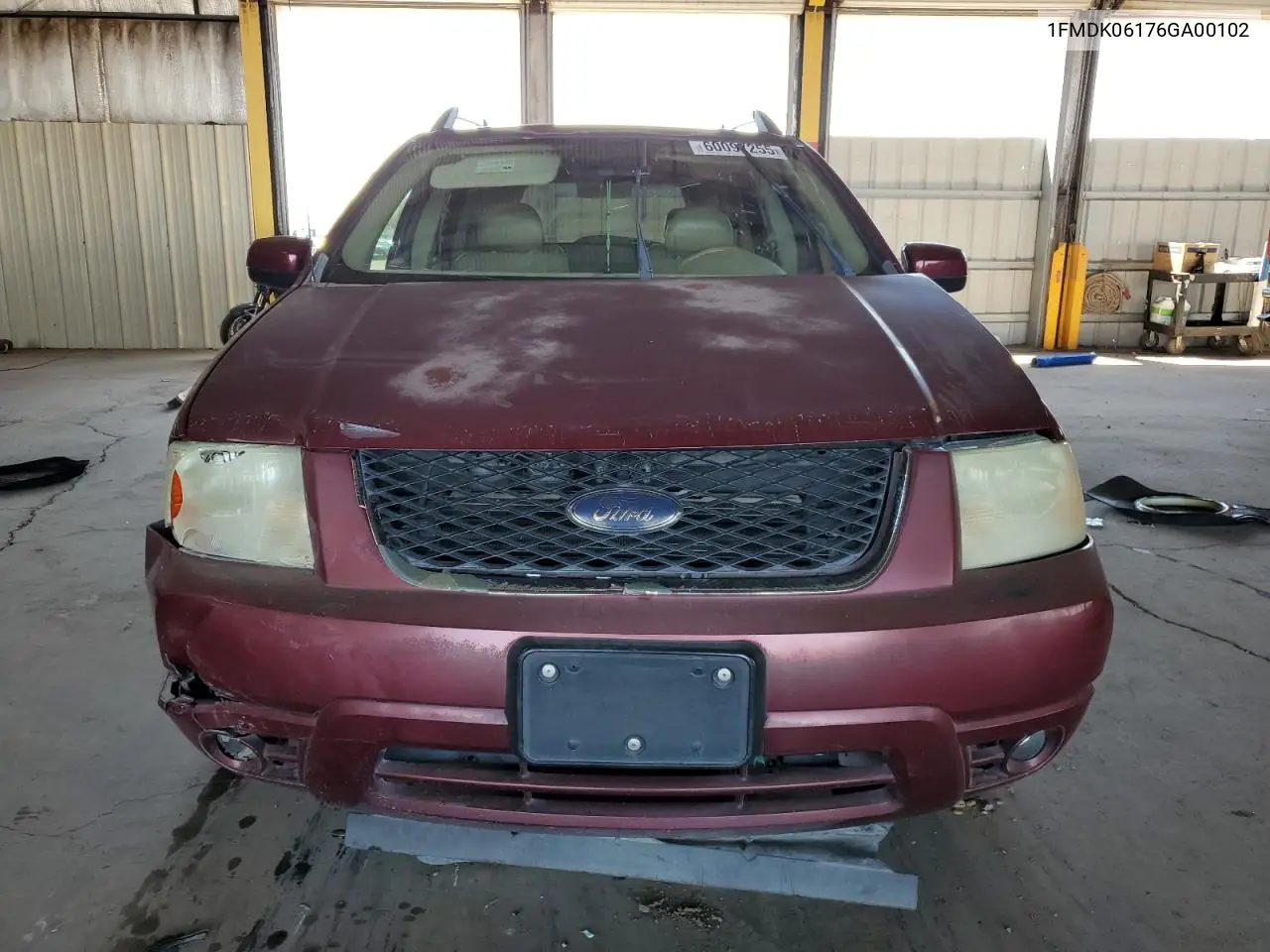 2006 Ford Freestyle Limited VIN: 1FMDK06176GA00102 Lot: 60097255