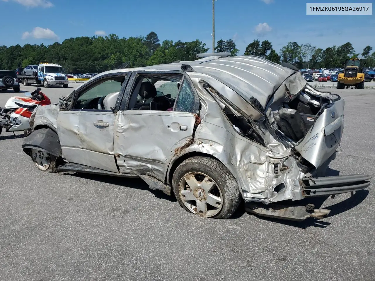 2006 Ford Freestyle Limited VIN: 1FMZK06196GA26917 Lot: 61450715