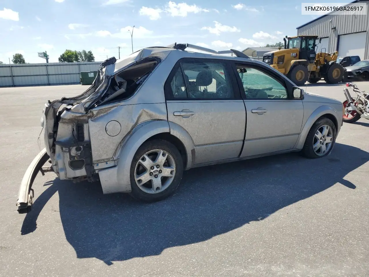 2006 Ford Freestyle Limited VIN: 1FMZK06196GA26917 Lot: 61450715