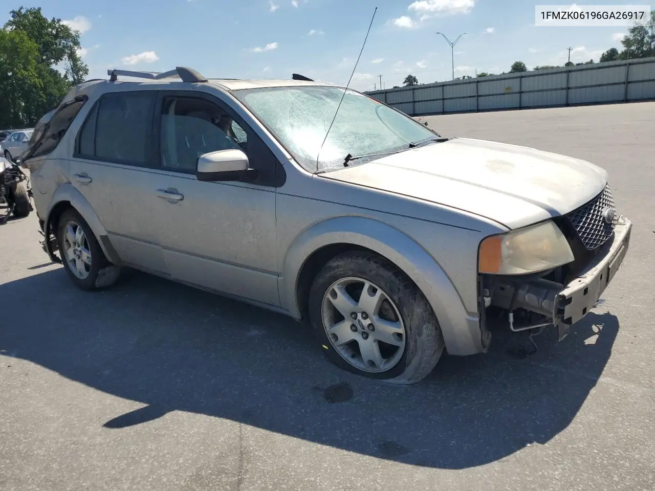 2006 Ford Freestyle Limited VIN: 1FMZK06196GA26917 Lot: 61450715