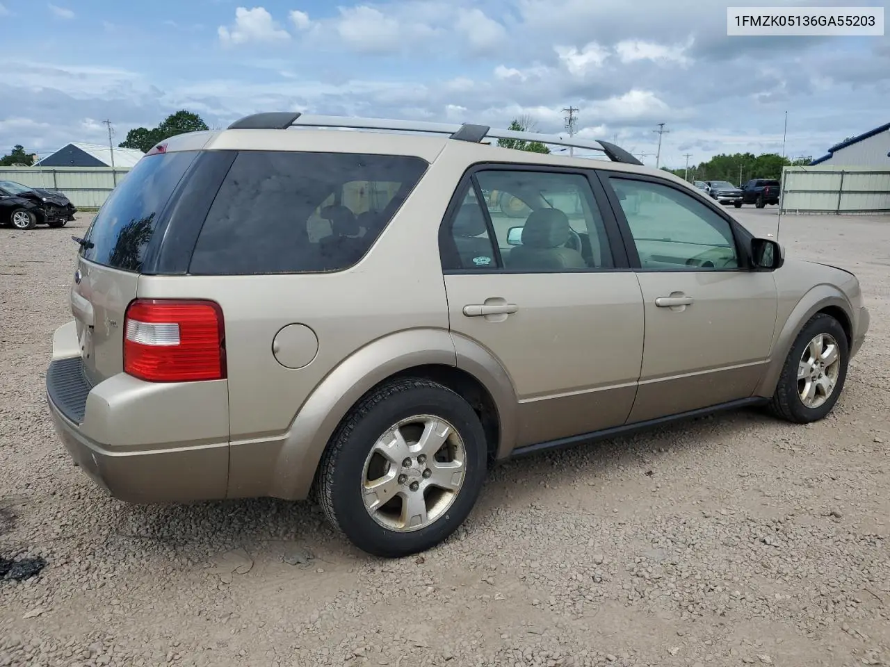 2006 Ford Freestyle Sel VIN: 1FMZK05136GA55203 Lot: 61690525