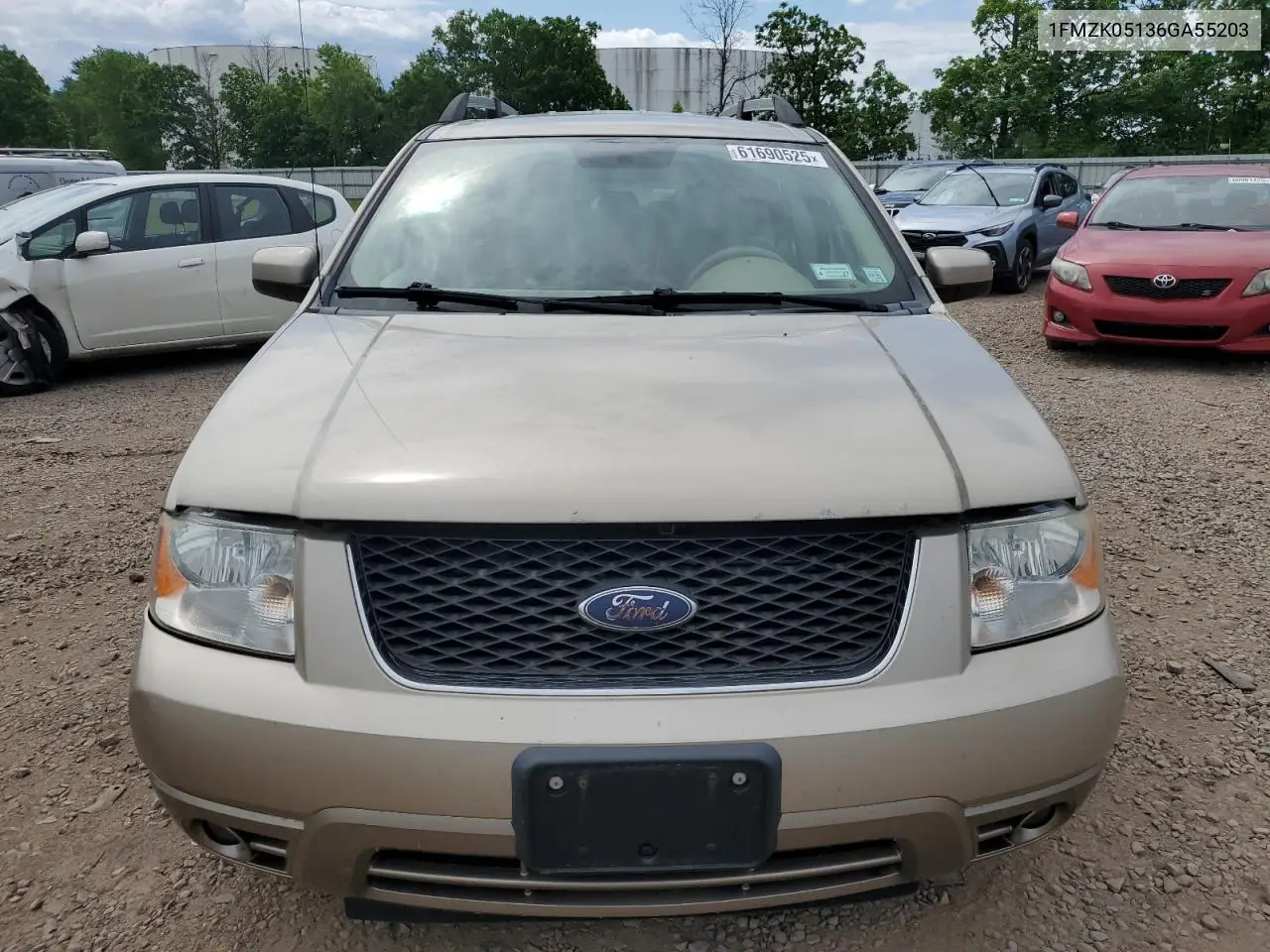 2006 Ford Freestyle Sel VIN: 1FMZK05136GA55203 Lot: 61690525