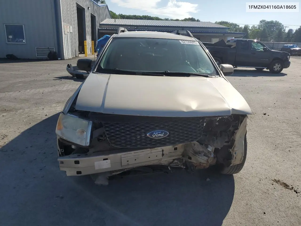 2006 Ford Freestyle Se VIN: 1FMZK04116GA18605 Lot: 62126605