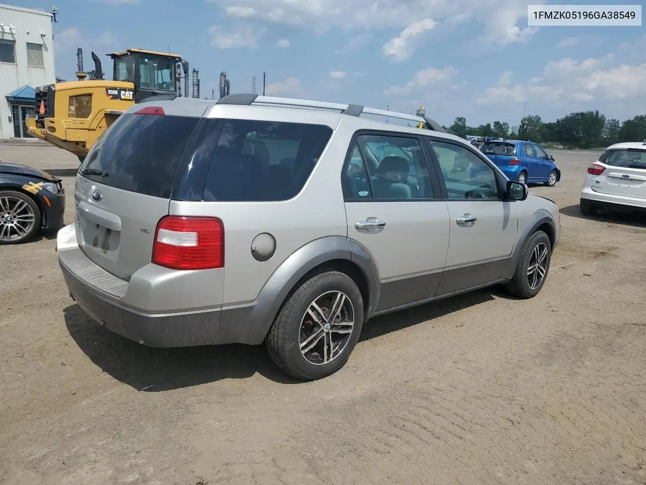 2006 Ford Freestyle Sel VIN: 1FMZK05196GA38549 Lot: 62153235