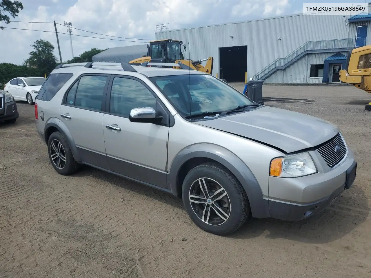 2006 Ford Freestyle Sel VIN: 1FMZK05196GA38549 Lot: 62153235