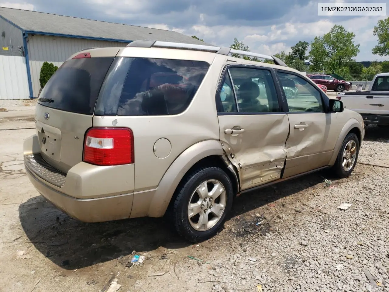 2006 Ford Freestyle Sel VIN: 1FMZK02136GA37353 Lot: 62407945