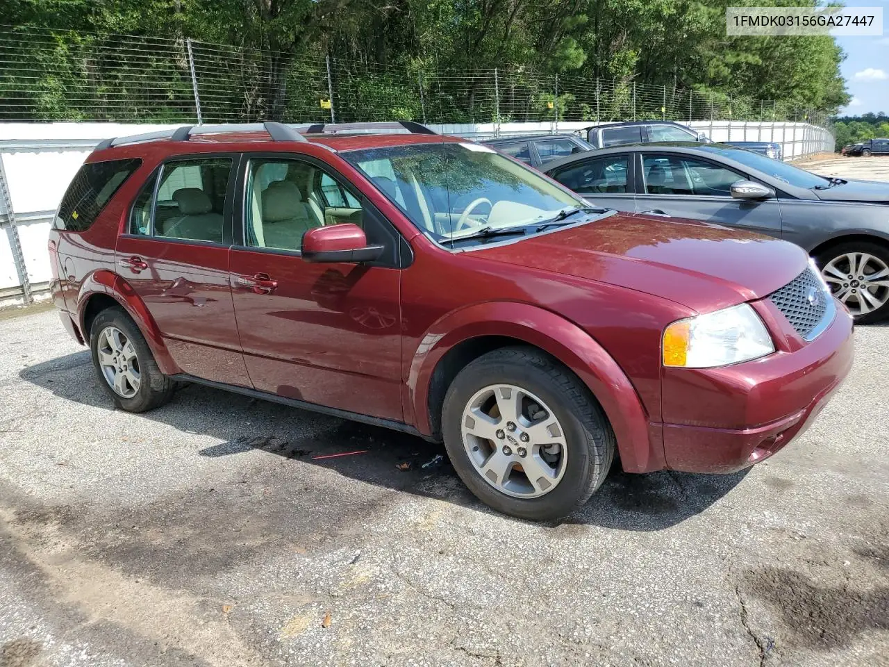 2006 Ford Freestyle Limited VIN: 1FMDK03156GA27447 Lot: 62691105