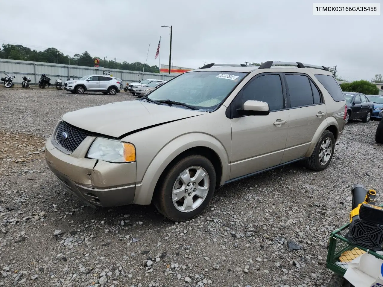 2006 Ford Freestyle Limited VIN: 1FMDK03166GA35458 Lot: 63307895