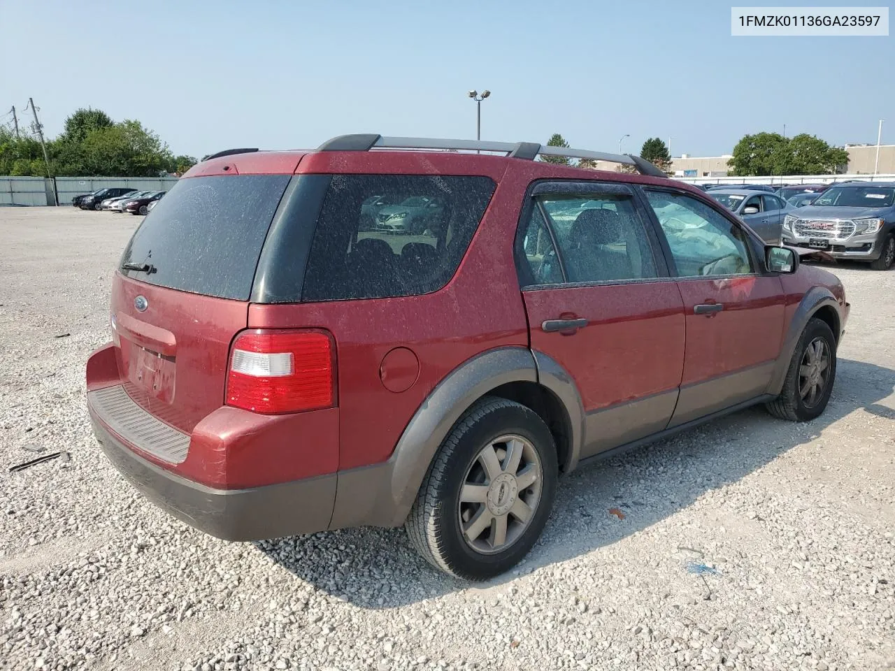 2006 Ford Freestyle Se VIN: 1FMZK01136GA23597 Lot: 63706054