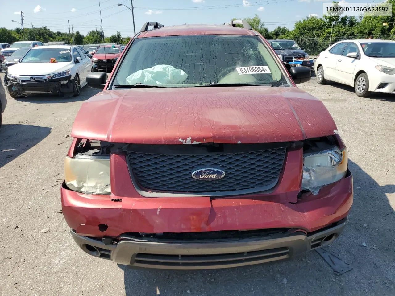 2006 Ford Freestyle Se VIN: 1FMZK01136GA23597 Lot: 63706054