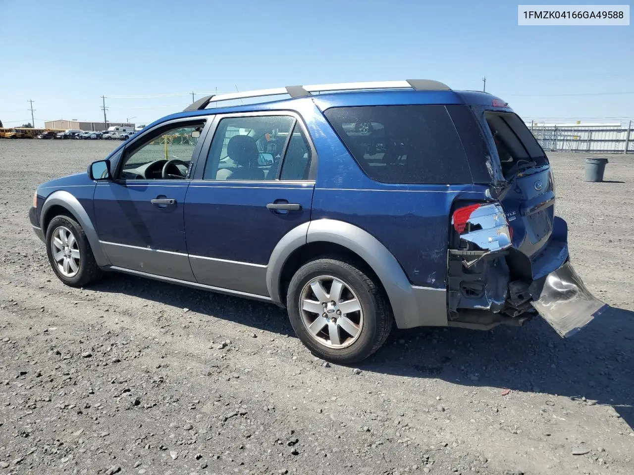 2006 Ford Freestyle Se VIN: 1FMZK04166GA49588 Lot: 63871645