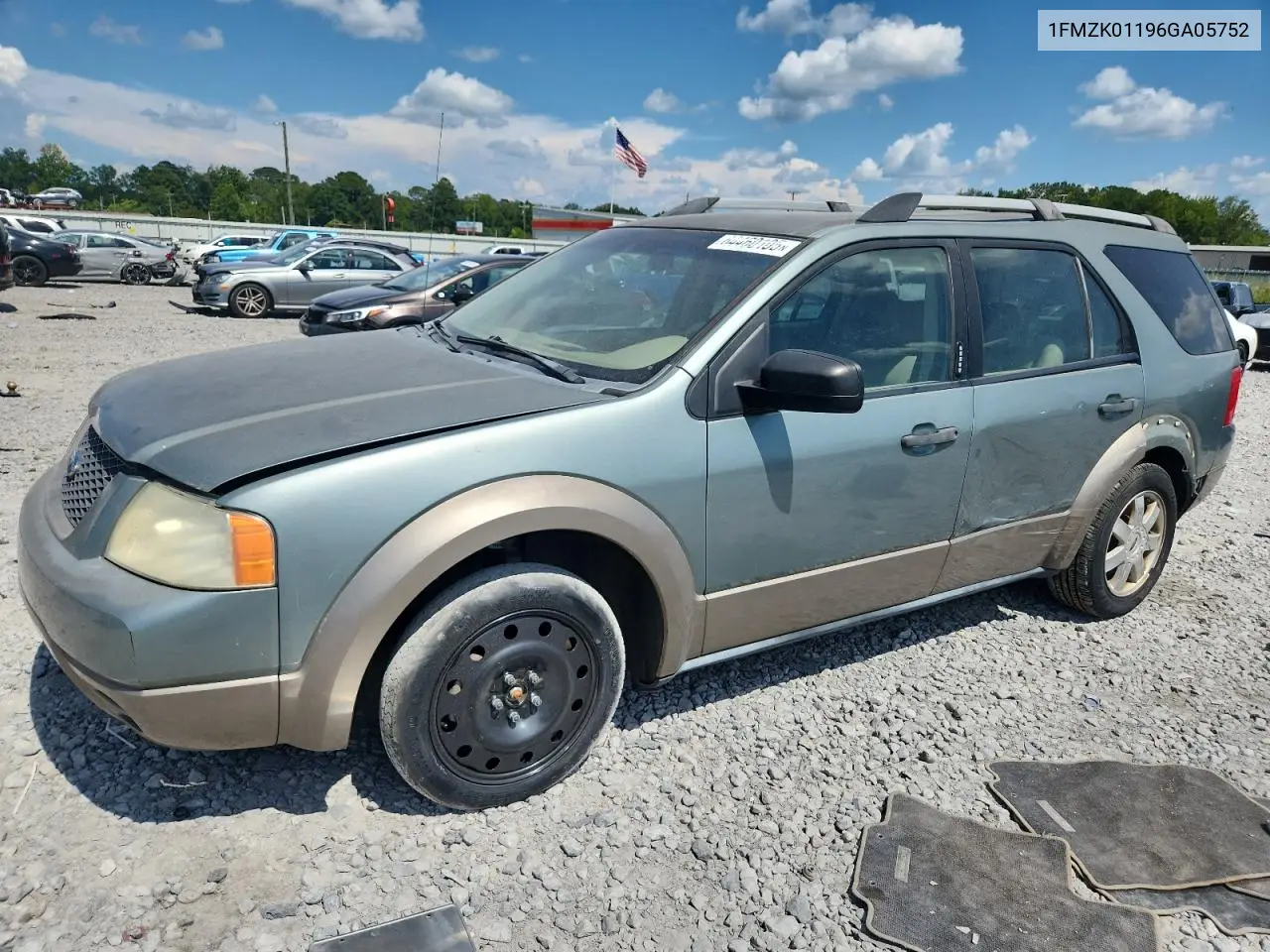 2006 Ford Freestyle Se VIN: 1FMZK01196GA05752 Lot: 64460105