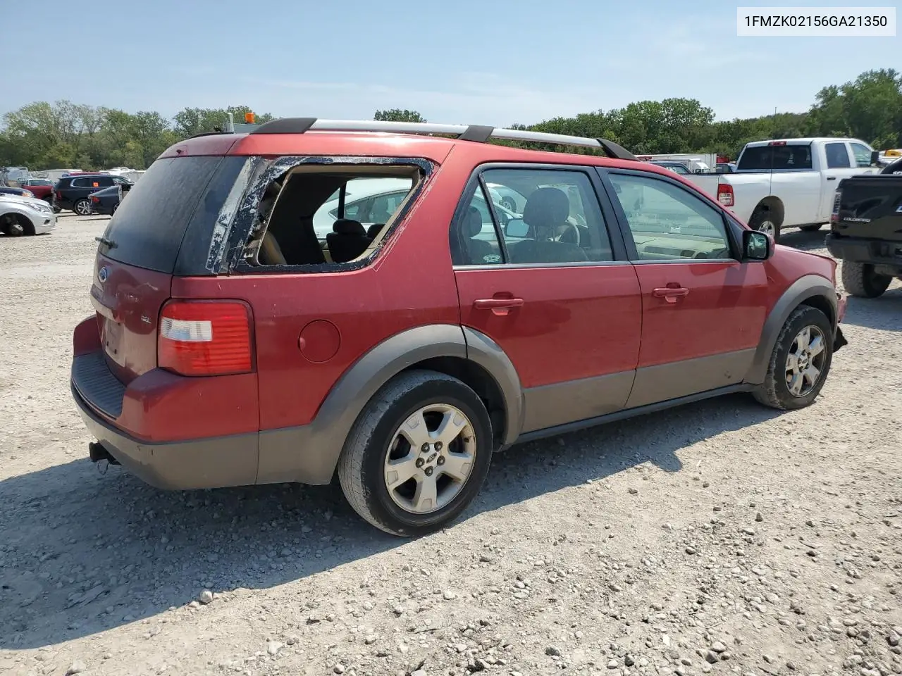 2006 Ford Freestyle Sel VIN: 1FMZK02156GA21350 Lot: 68548764