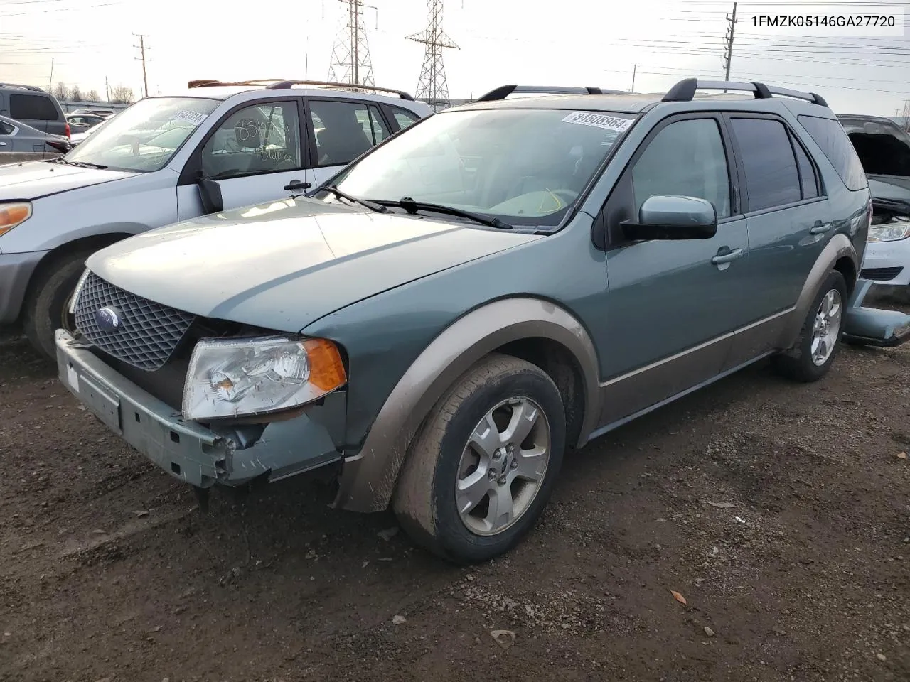 2006 Ford Freestyle Sel VIN: 1FMZK05146GA27720 Lot: 84508964