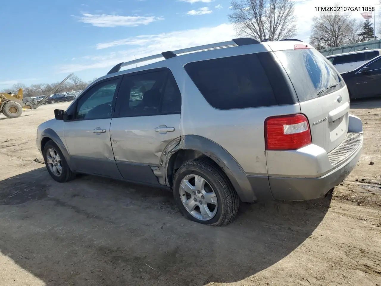 2007 Ford Freestyle Sel VIN: 1FMZK02107GA11858 Lot: 46901205