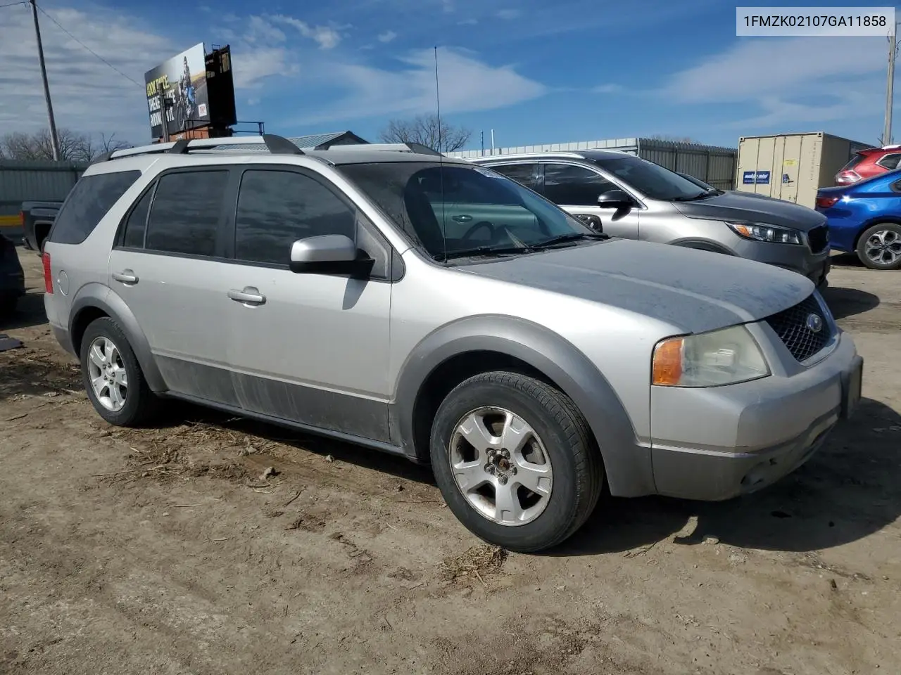 2007 Ford Freestyle Sel VIN: 1FMZK02107GA11858 Lot: 46901205