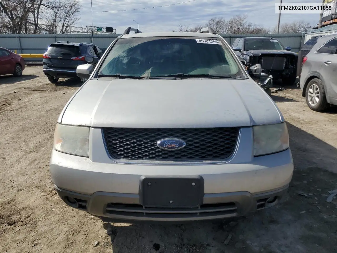 2007 Ford Freestyle Sel VIN: 1FMZK02107GA11858 Lot: 46901205