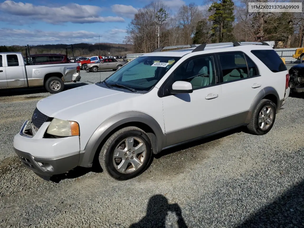 2007 Ford Freestyle Sel VIN: 1FMZK02137GA09909 Lot: 48063915