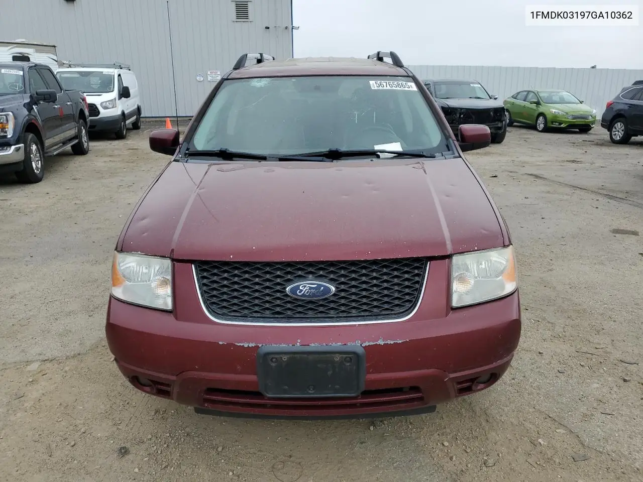 2007 Ford Freestyle Limited VIN: 1FMDK03197GA10362 Lot: 56765865