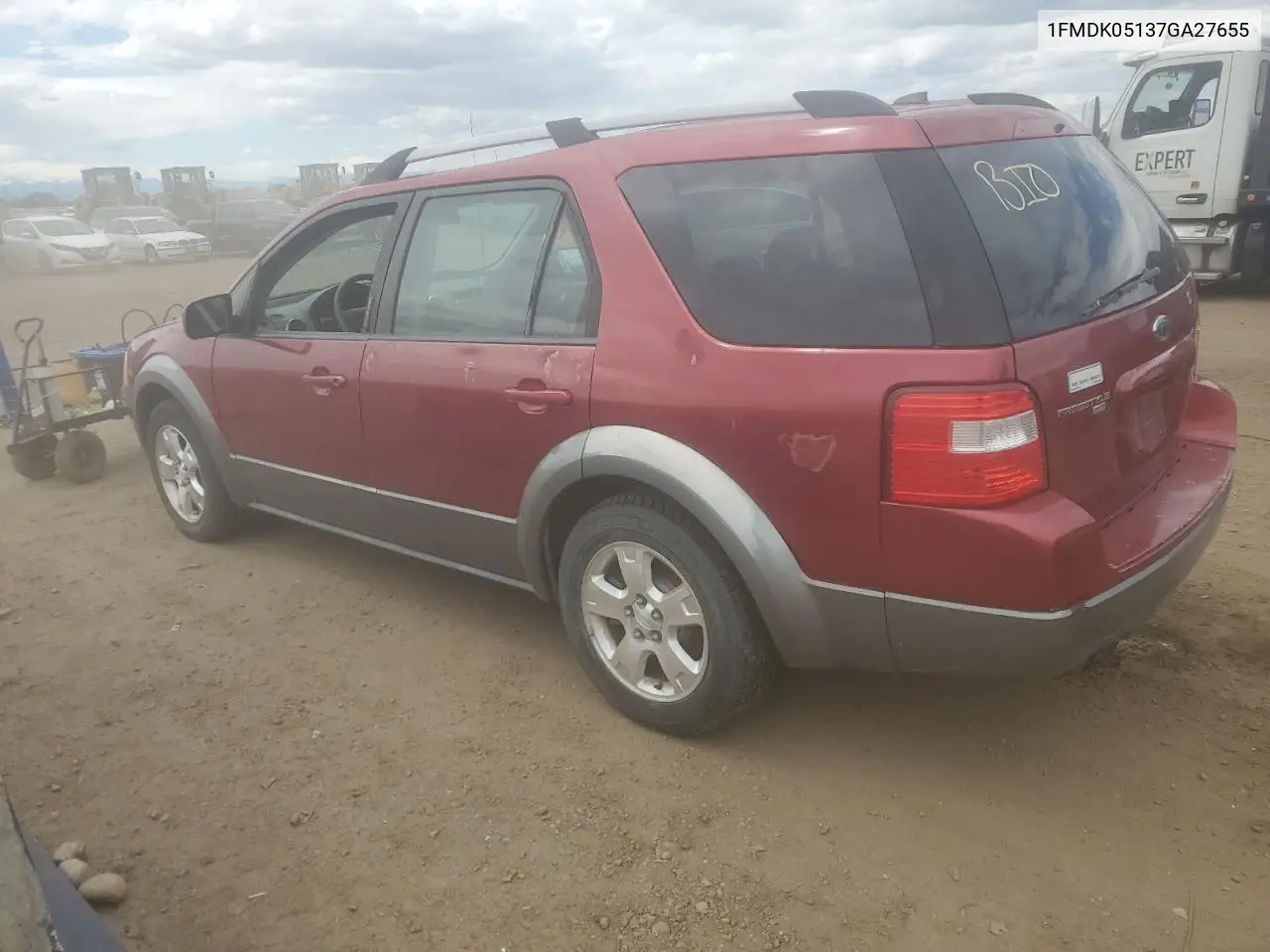 2007 Ford Freestyle Sel VIN: 1FMDK05137GA27655 Lot: 57710215