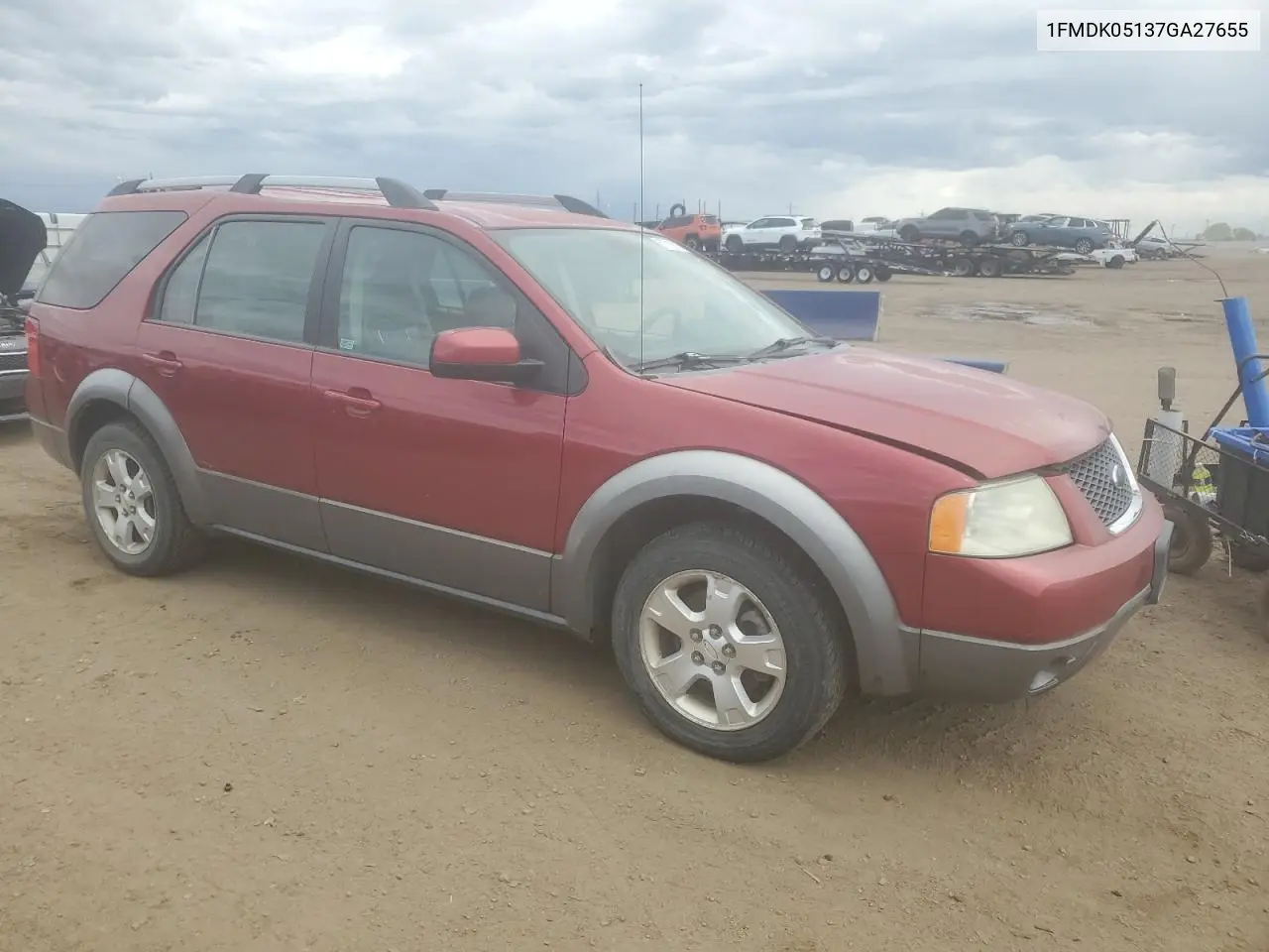 2007 Ford Freestyle Sel VIN: 1FMDK05137GA27655 Lot: 57710215