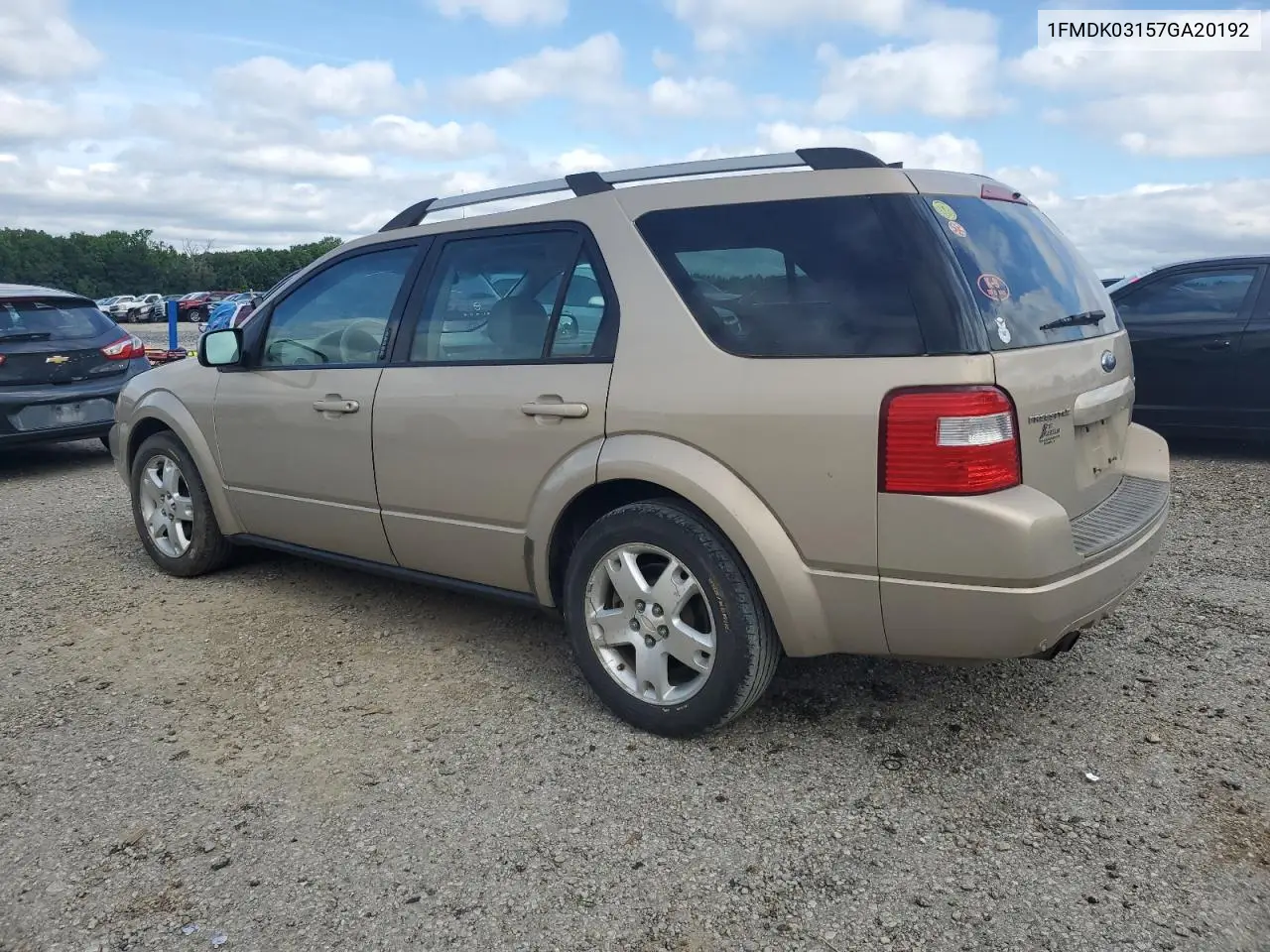 2007 Ford Freestyle Limited VIN: 1FMDK03157GA20192 Lot: 58972815