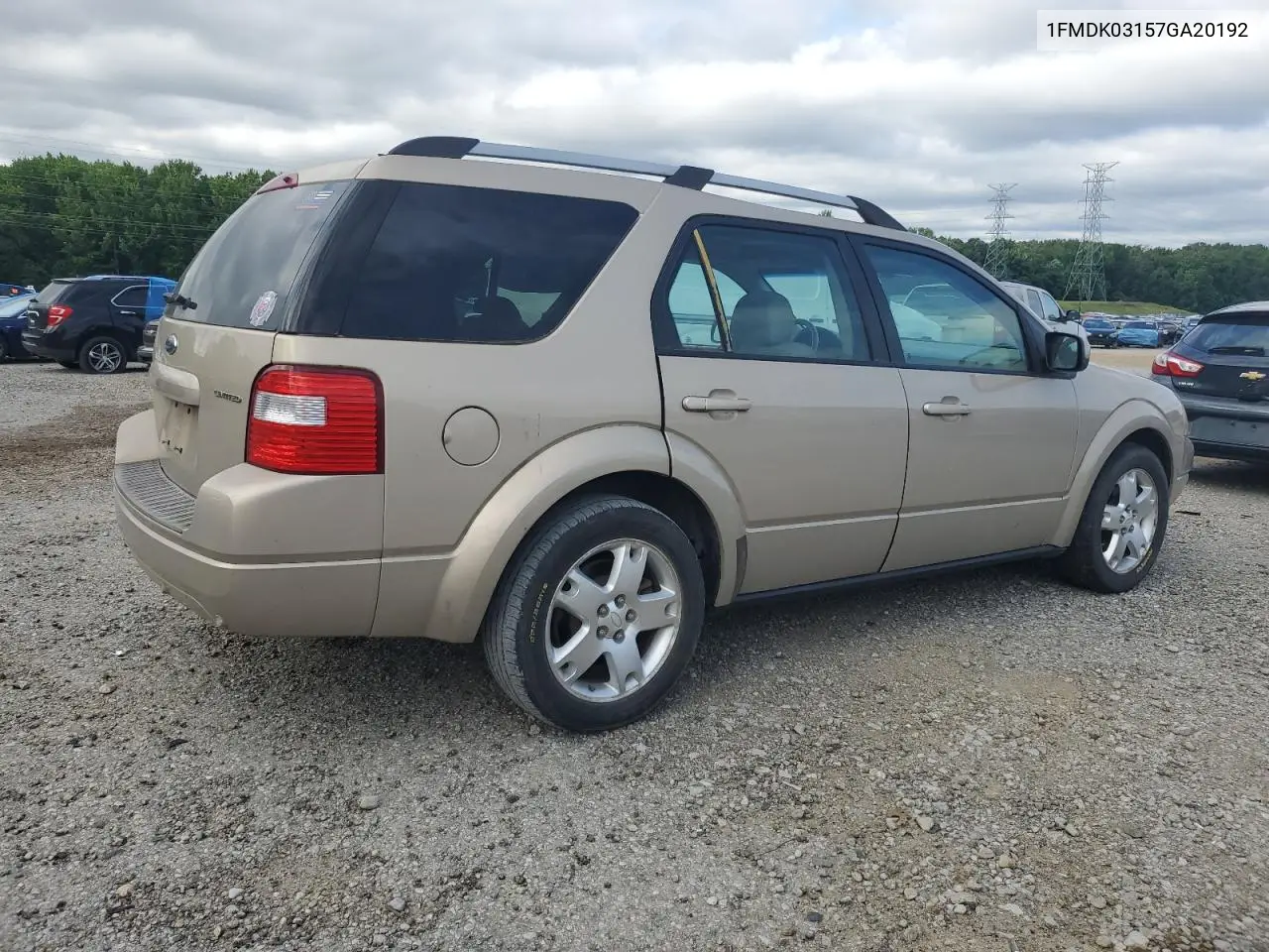 2007 Ford Freestyle Limited VIN: 1FMDK03157GA20192 Lot: 58972815